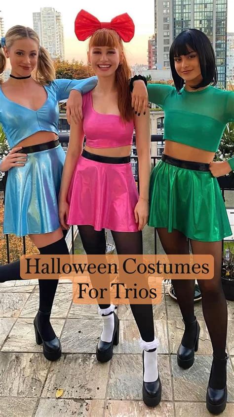 halloween costumes trios